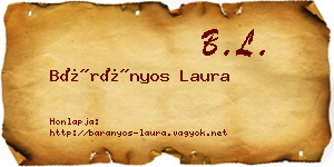Bárányos Laura névjegykártya
